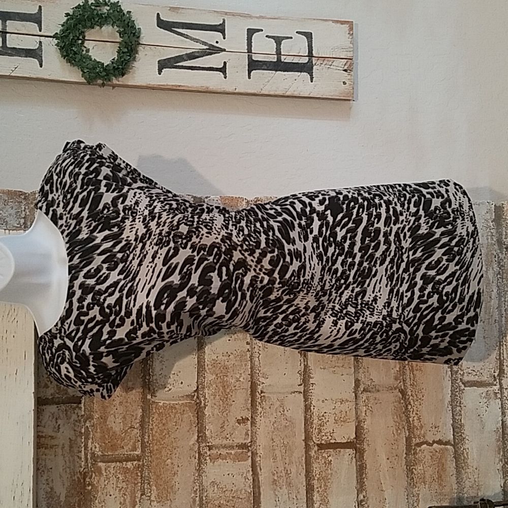 Apt. 9 Zebra Print Mini Shift Dress